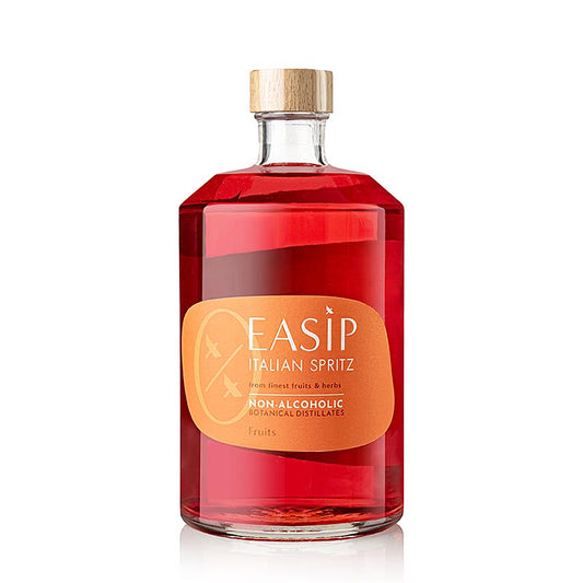 Distillat botanique sans alcool avec orange amère, absinthe, raisin et gentiane, parfait pour les cocktails sans alcool et les long drinks