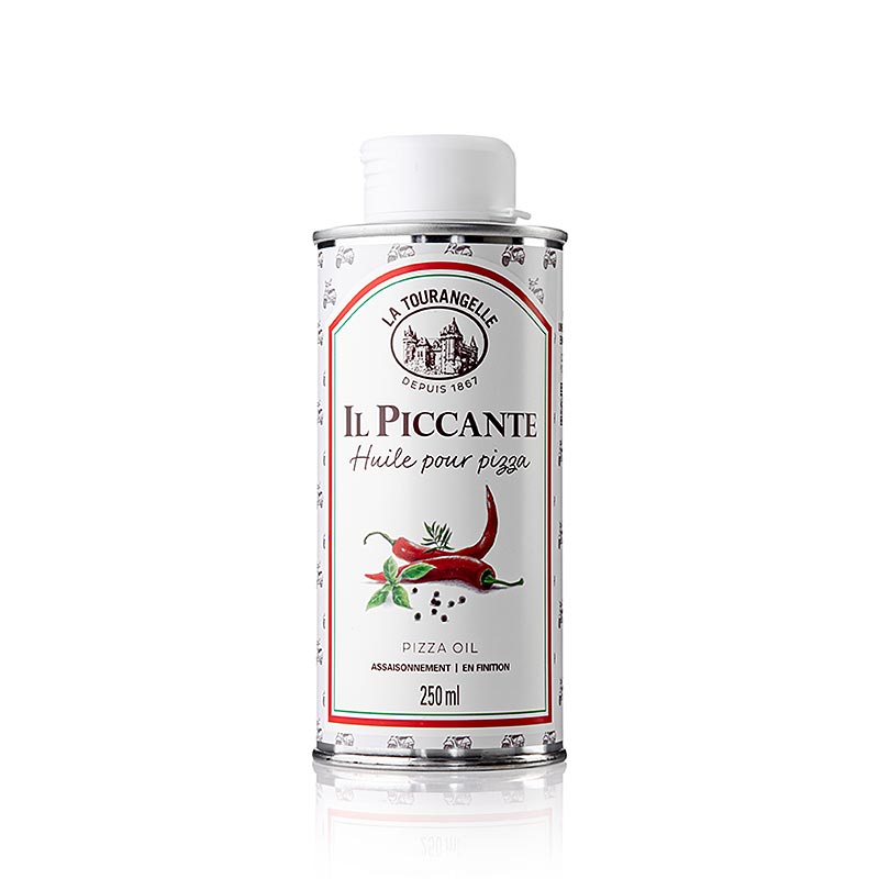 Huile d'assaisonnement épicée à base d'huile de colza de La Tourangelle pour des arômes authentiques et puissants, utilisation polyvalente, idéale pour les salades, les marinades et plus encore, disponible en Suisse