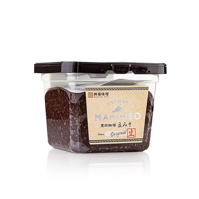 Hatcho-miso foncé authentique de Masuzuka, Japon, 400 g, fabriqué à la main selon une méthode traditionnelle Parfait pour les soupes, les sauces, les marinades et les vinaigrettes