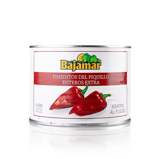 Pimiento Piquillo - Poivron piquillo dans son propre jus, Bajamar, 1,75 kg