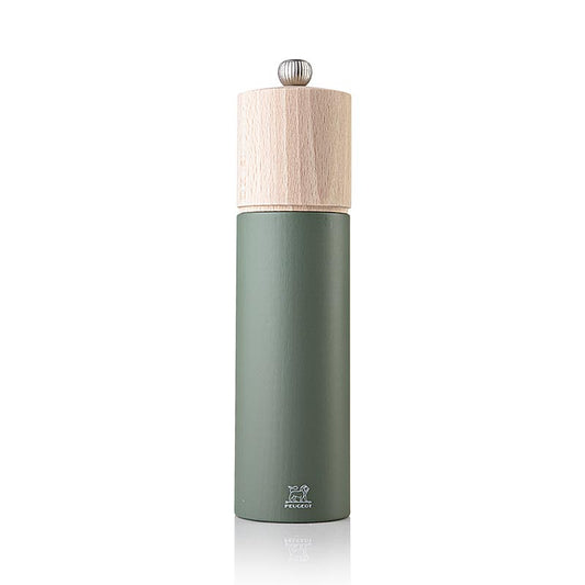 Moulin à poivre BOREAL, vert olive, Peugeot, 1 pc - Moulin à poivre vert olive de haute qualité de Peugeot, 1 pièce