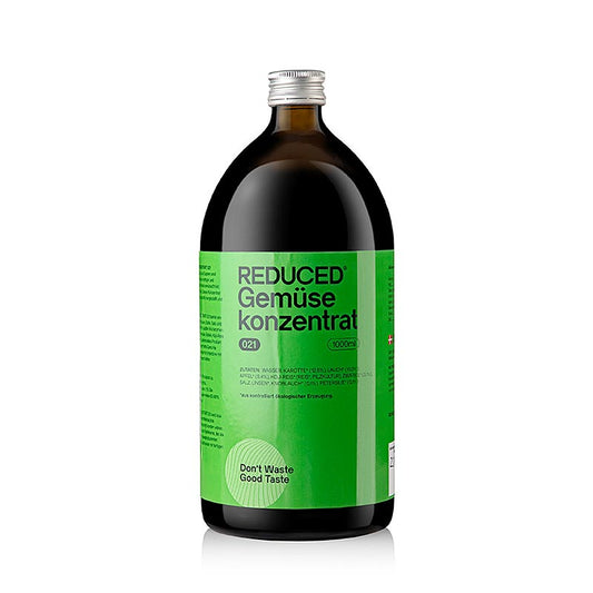 REDUCED Vegetable Concentrate 021 - Concentré de légumes, BIO, 1 l