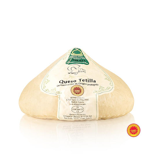 Queso Tetilla AOP, fromage à la coupe espagnol, environ 1.000 g