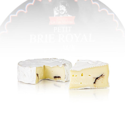 Fromage à pâte molle avec truffes d'été, Brie Royal Truffes, 210 g, goût délicat