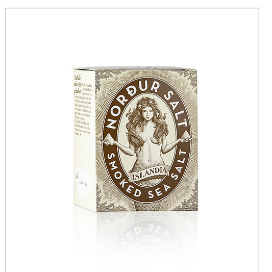 Flocons de sel islandais, fumés, 100 g, produit de qualité supérieure en provenance d'Islande