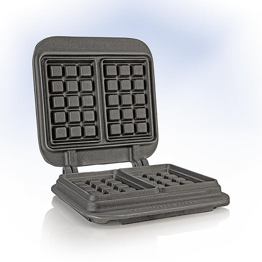 Plaque interchangeable pour gaufres de Bruxelles, fonte, pour le Thermocook®, Neumärker, 1 pc : Une plaque interchangeable en fonte pour la préparation de gaufres de Bruxelles dans le Thermocook® de Neumärker