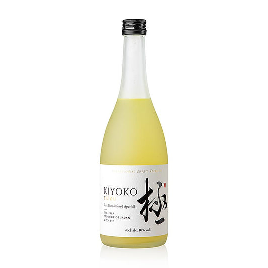 Kiyoko Yuzu - Apéritif à base de yuzu et de saké, 10 % vol, Japon, 700 ml