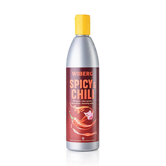 Wiberg Sauce épicée & chili, 500 ml - sauce épicée et piquante pour un goût parfait