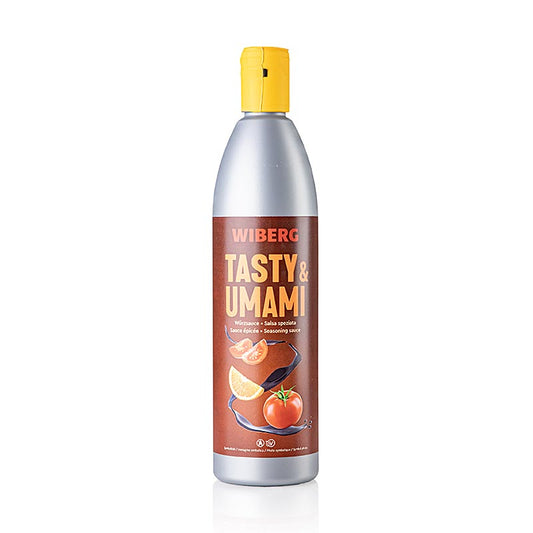 Wiberg Tasty & Umami Sauce épicée, 500 ml - Une sauce délicieuse et épicée pour une préparation savoureuse des plats