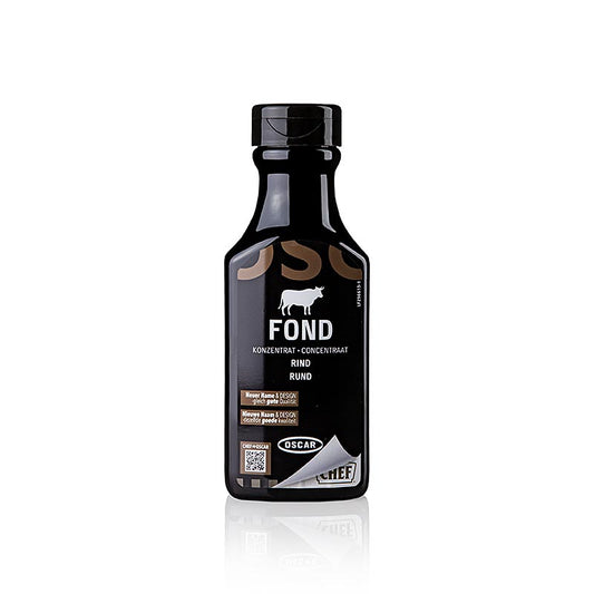 Oscar concentré - Fond de bœuf, liquide, sans gluten (pour env. 6 L), 200 ml