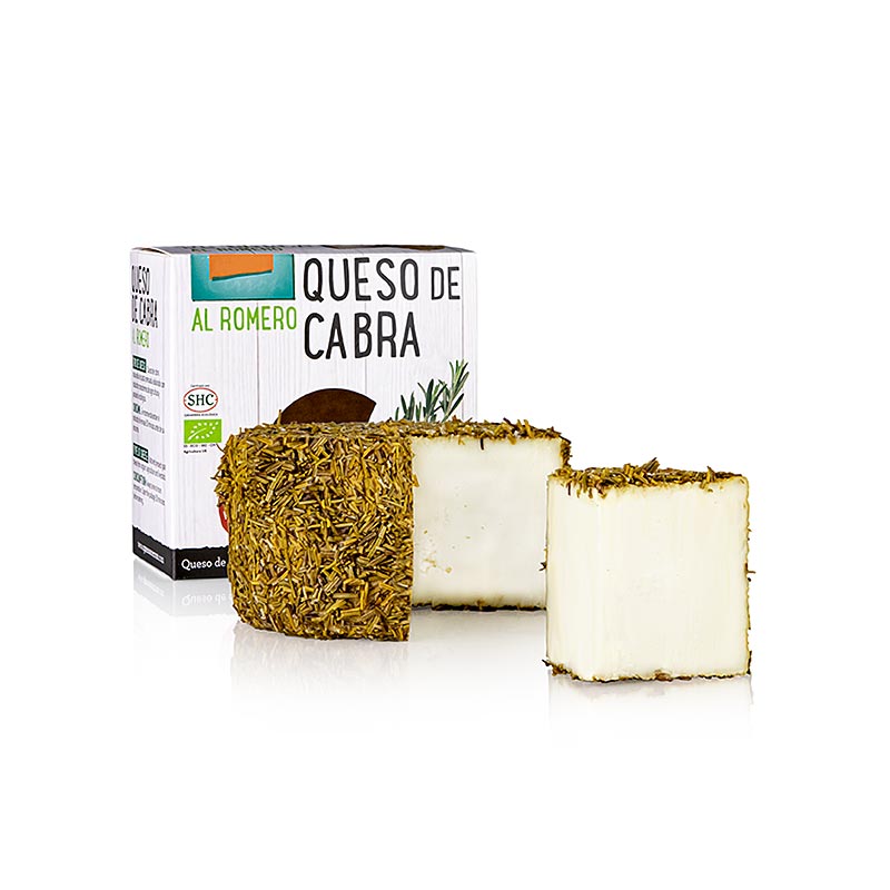 Cerron Rosmarin, fromage à pâte mi-dure au lait de chèvre, BIO, env.360 g