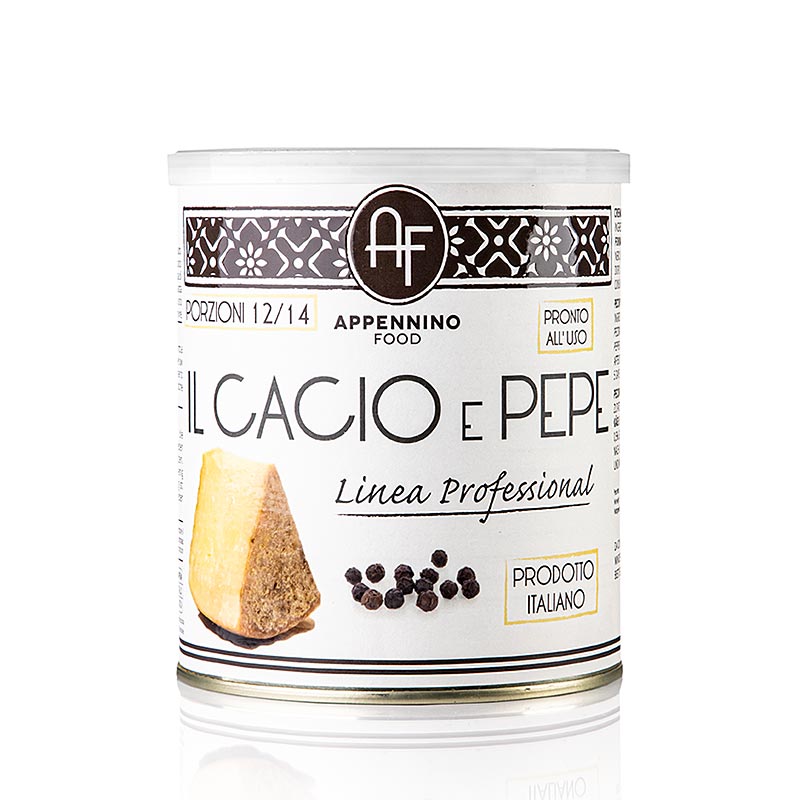 Cacio e pepe - Sauce au fromage et au poivre, Appennino, 800 g | Sauces, soupes, fonds | thungourmet