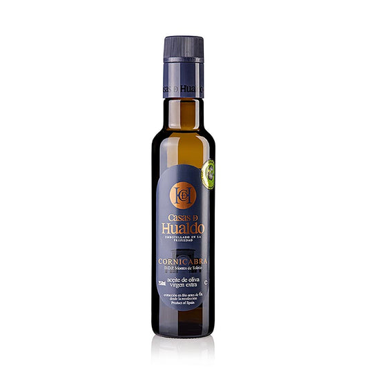 Huile d'olive extra vierge Casas D Hualdo, 100% CORNICABRA, Espagne, 250 ml