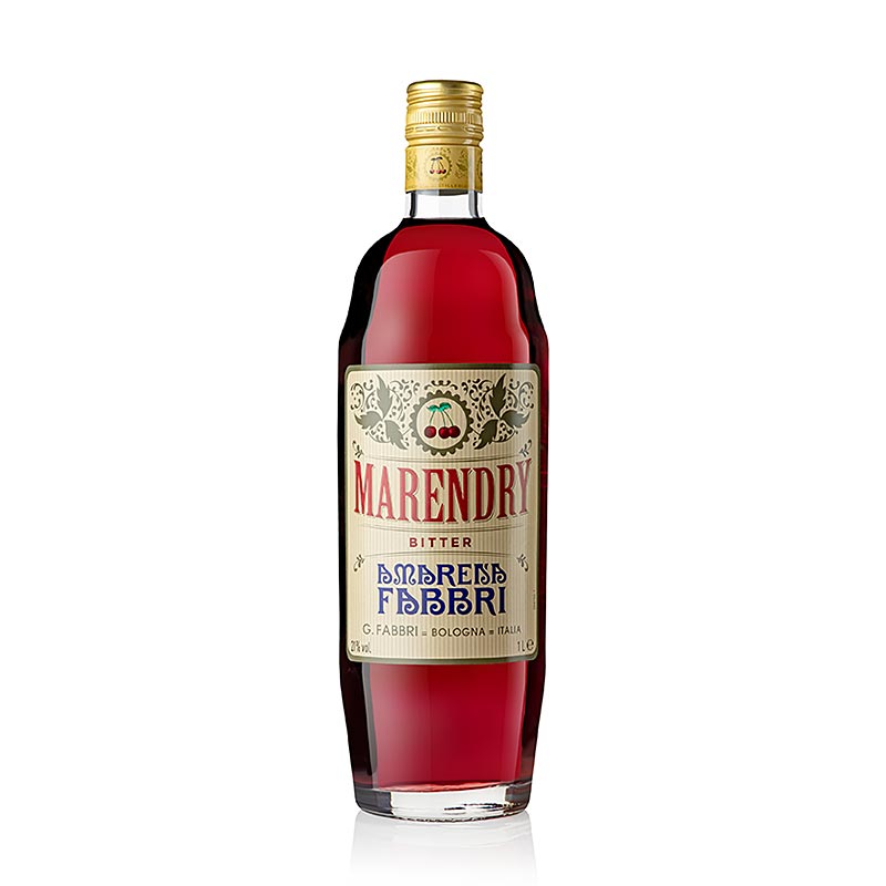 Fabbri Marendry Amarena (griotte) liqueur amère, 21 % vol., Italie, 1 l