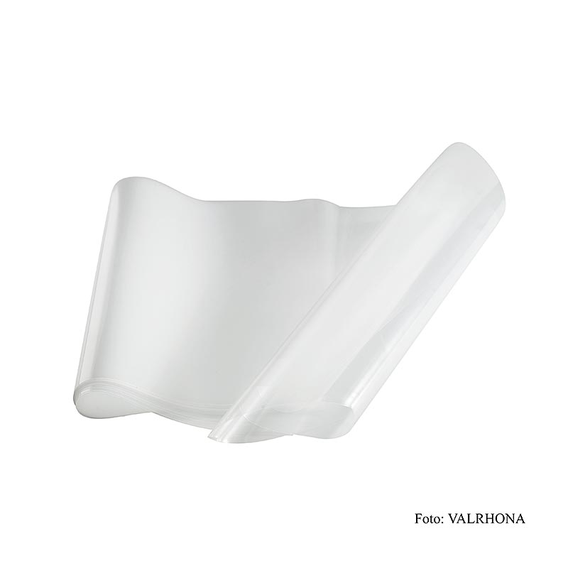 Valrhona Guitarre Feuilles de chocolat à mouler, 600x400mm, 150µ, 50 feuilles