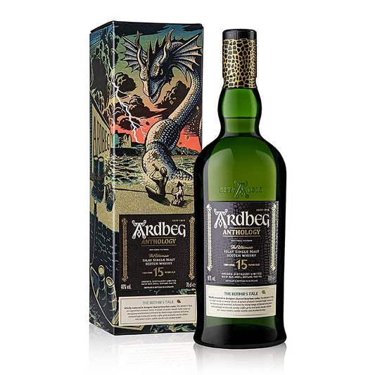 Single Malt Whisky Ardbeg Anthology Beithirs Tale 15 ans, 46% vol, Islay, 700 ml