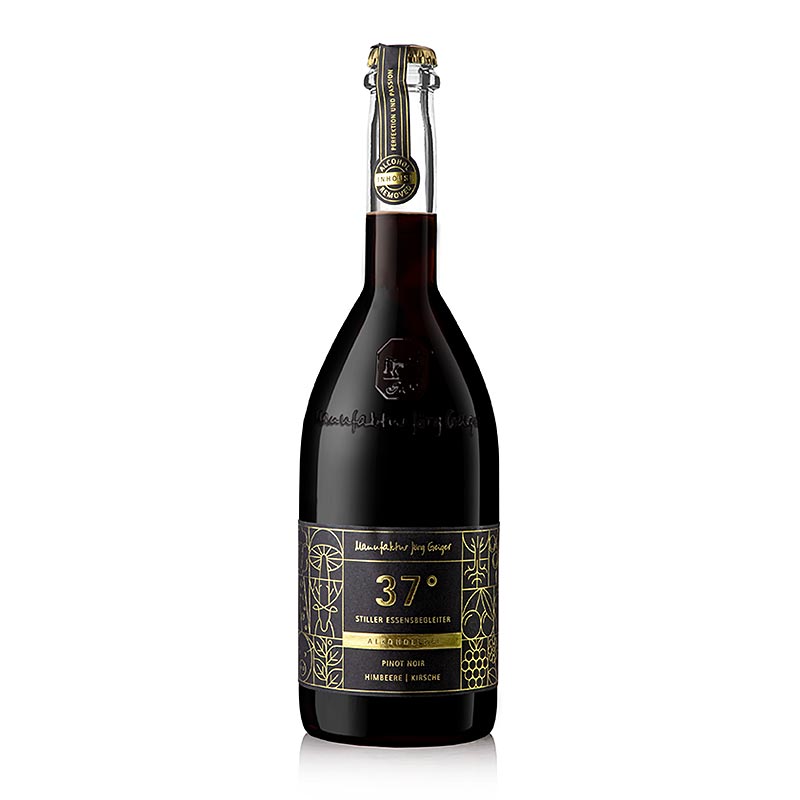 Jörg Geiger 37 Grad Pinot Noir, sans alcool, | framboise | cerise, 750 ml