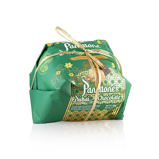 Gâteau de Noël Panettone Dubai Style Chocolate, Lazzaroni, 800 g