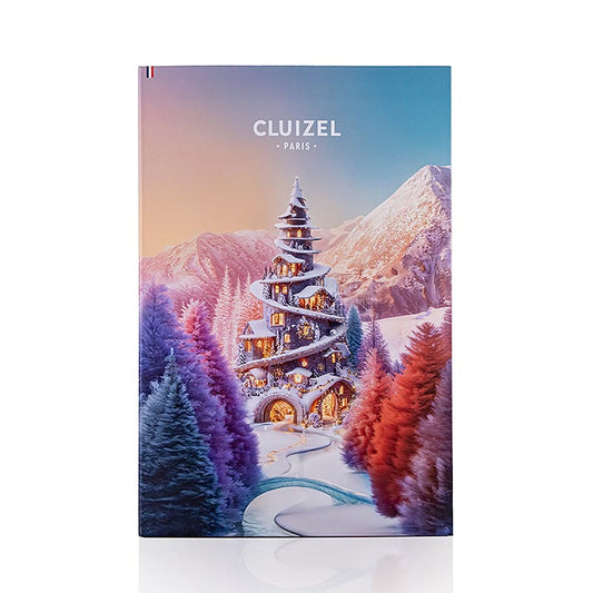 Calendrier de l'Avent "Conte de fées hivernal", 24 pralines, sans alcool, Michel Cluizel, 273 g
