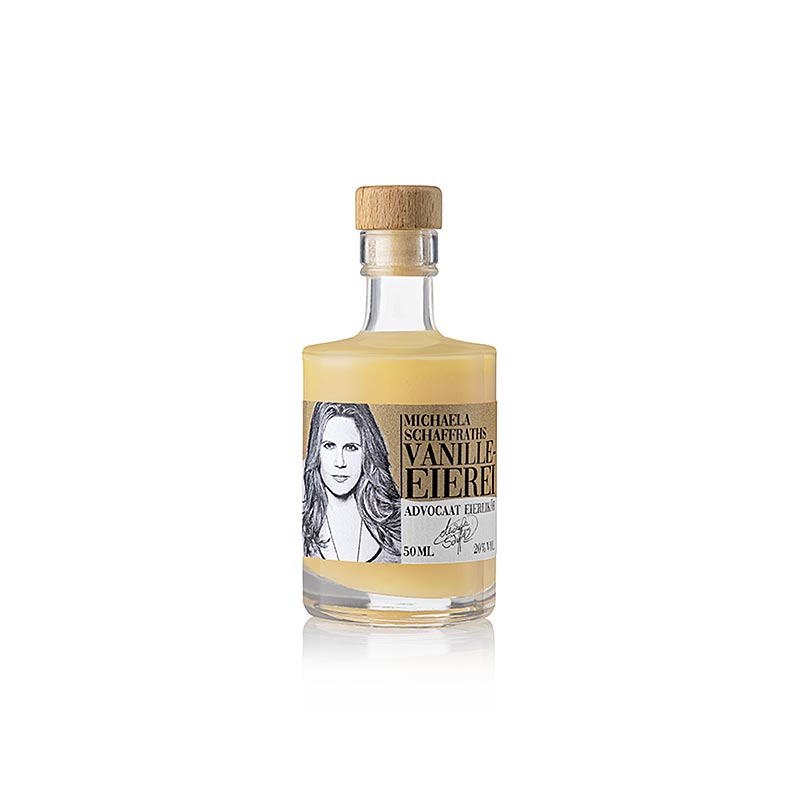 Michaela Schaffrath Oeuf à la vanille Liqueur aux oeufs à la vanille 20% vol. MINI, 50 ml