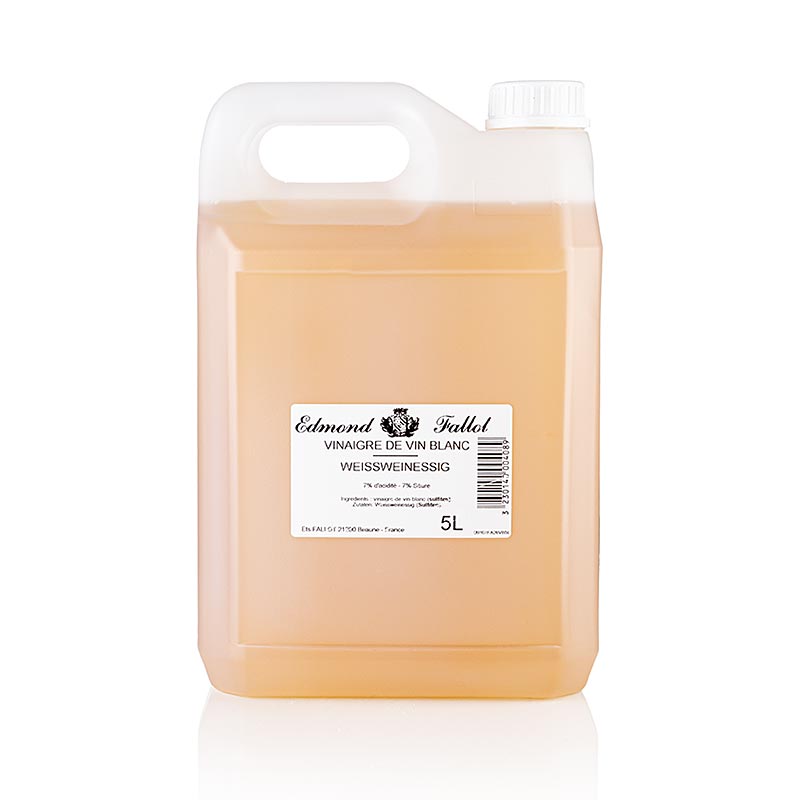 Aceto di vino bianco vecchio, Fallot, 5 litri