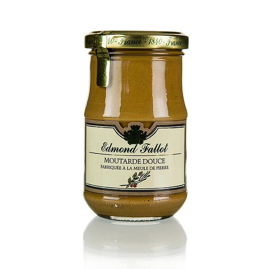 Fallot - Senape fine, speziata, scura e delicata, 190 ml - Senape scura e delicata con spezie fini, in bottiglia da 190 ml