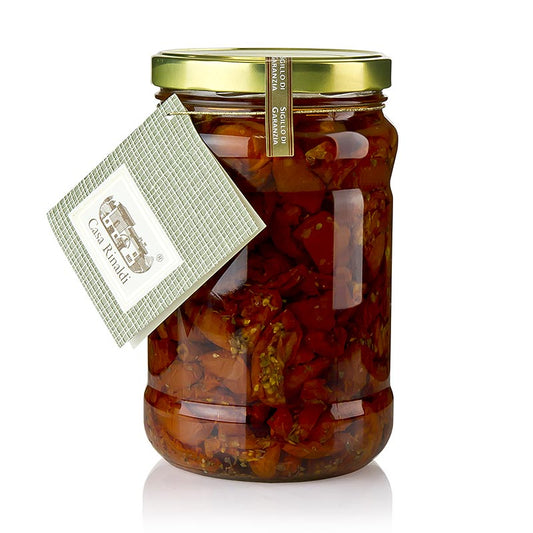 Confezione grande da 1,5 kg di pomodori semisecchi in olio di girasole di Casa Rinaldi