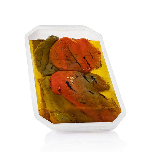 Peperoni sottaceto, grigliati, in olio di girasole, 1 kg