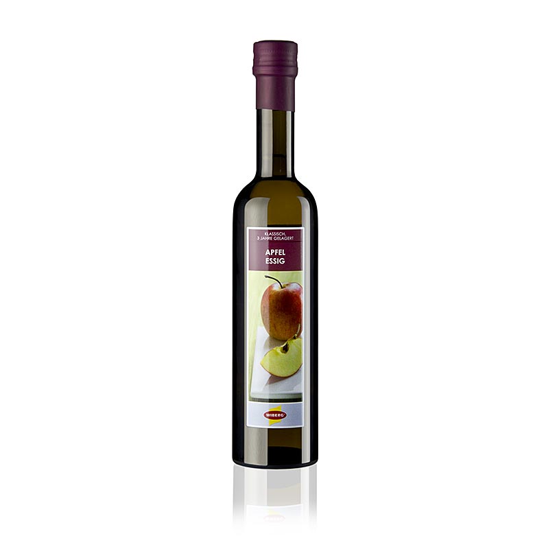 Aceto di sidro di mele classico Wiberg, 3 anni, 5% di acidità, 500 ml