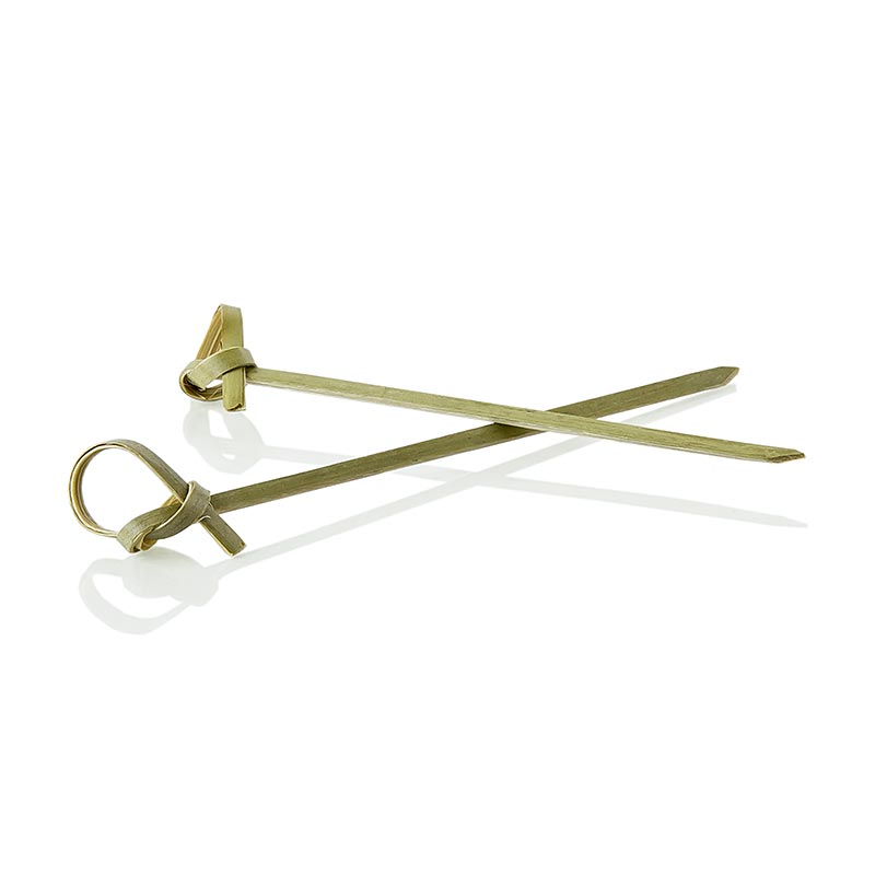 Spiedini di bambù, con estremità annodata, 8 - 10 cm, 50 pezzi.