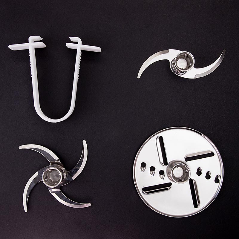 Set Coupe PACOJET (2 coltelli + 1 disco per montare + pinze per coltelli), 3 pezzi - Accessori professionali per la preparazione di piatti di alta qualità