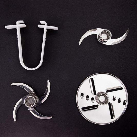 Set Coupe PACOJET (2 coltelli + 1 disco per montare + pinze per coltelli), 3 pezzi - Accessori professionali per la preparazione di piatti di alta qualità