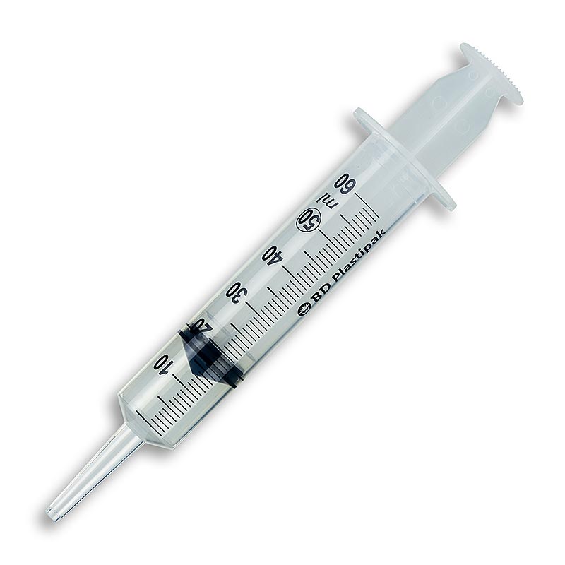 Siringa di plastica, monouso, 50 ml, 1 pz.