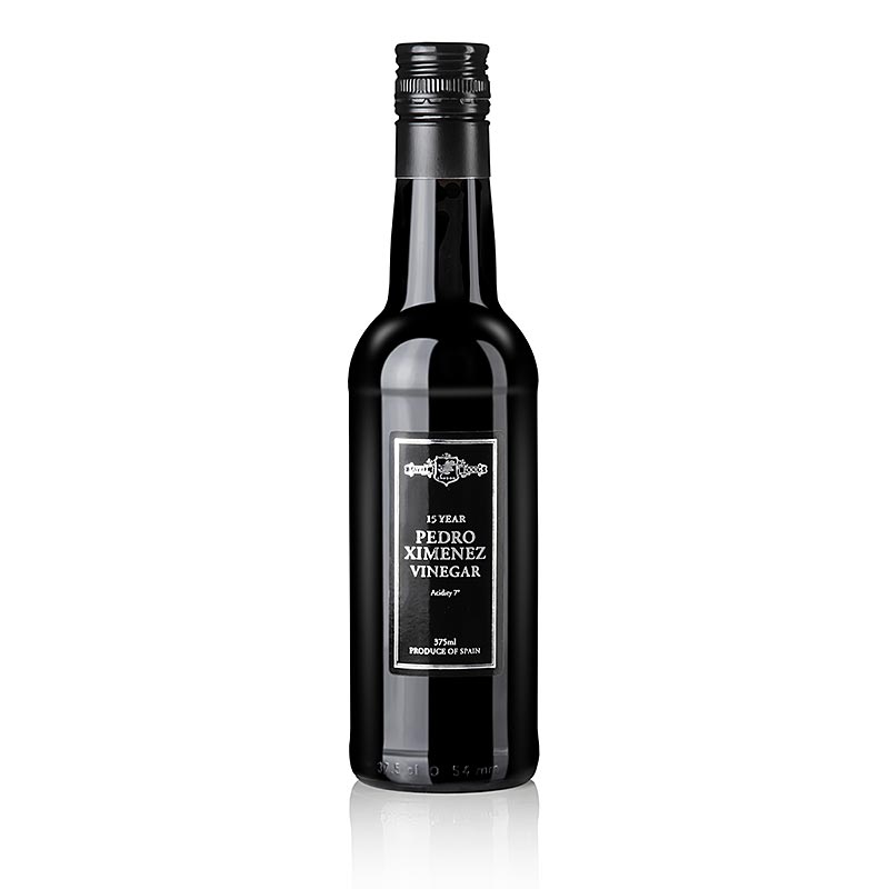 P.X. - Aceto balsamico di Pedro Ximénez Sherry, 15 anni, Solera, 7% di acidità, 375 ml  Aceto e olio | thungourmet