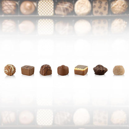 Miscela di praline, senza alcol, 7 gusti, Peters, 1,8 kg, circa 147 pezzi.