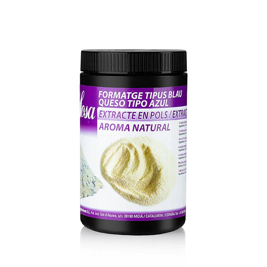 Formaggio blu in polvere di Sosa Ingredients SL, azienda leader in Spagna nella produzione di ingredienti di qualità per la gastronomia e la pasticceria, che produce biscotti artigianali, articoli natalizi tradizionali catalani, ingredienti per gelati, frutta secca, frutta liofilizzata, texturizzanti, estratti vegetali naturali, aromi naturali e altri ingredienti ed esporta in più di 80 paesi.