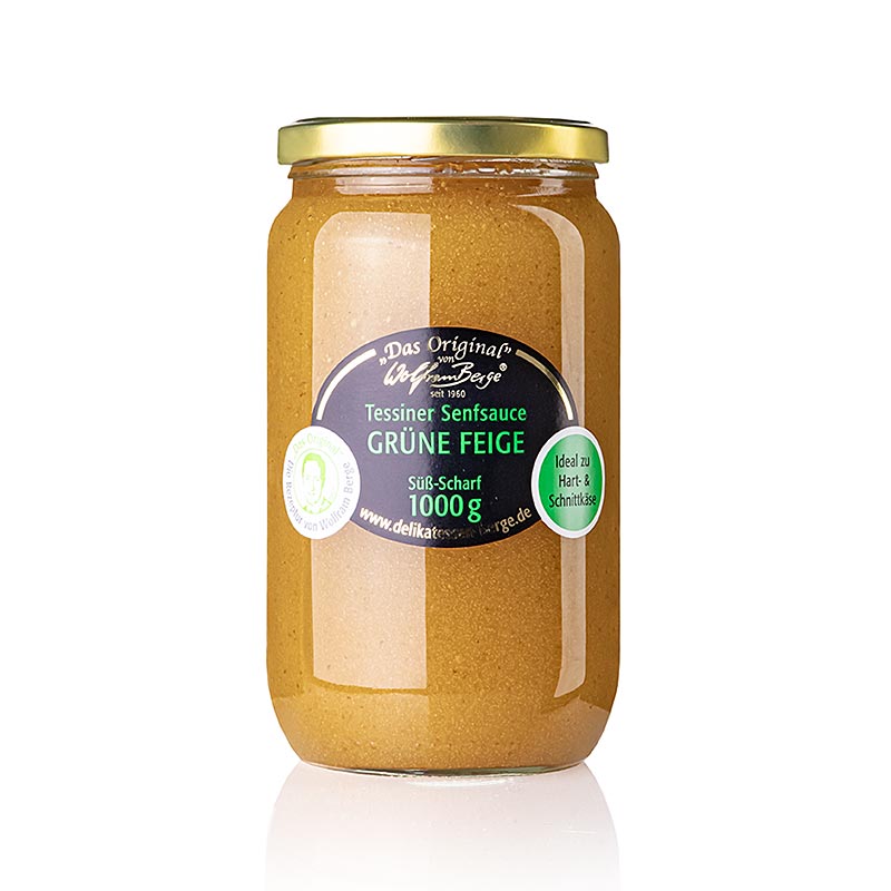 Salsa originale ticinese di fichi e senape, Wolfram Berge, 750 ml