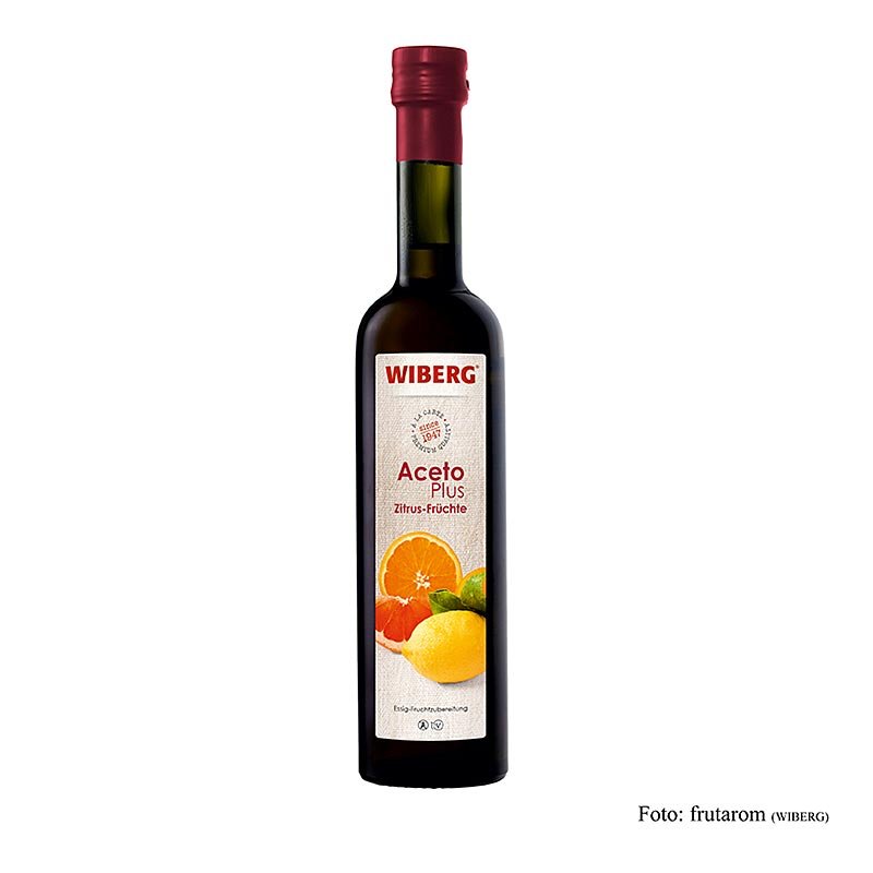 Wiberg Aceto Plus Agrumi, 5,5% di acidità, 500 ml  Aceto e olio | thungourmet