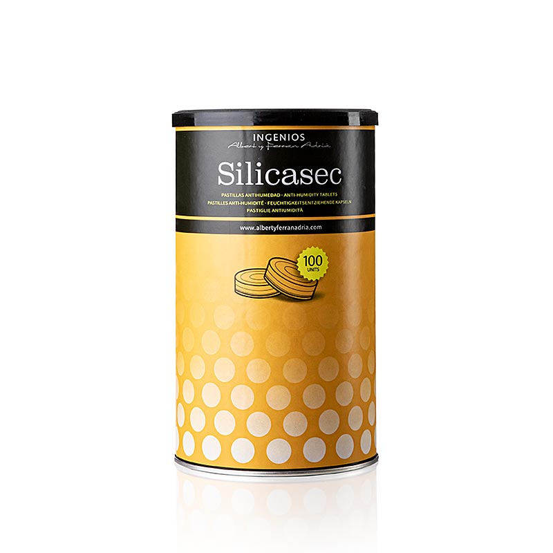 Tabs monouso Silicasec, assorbiumidità, per alimenti, 100 pz.