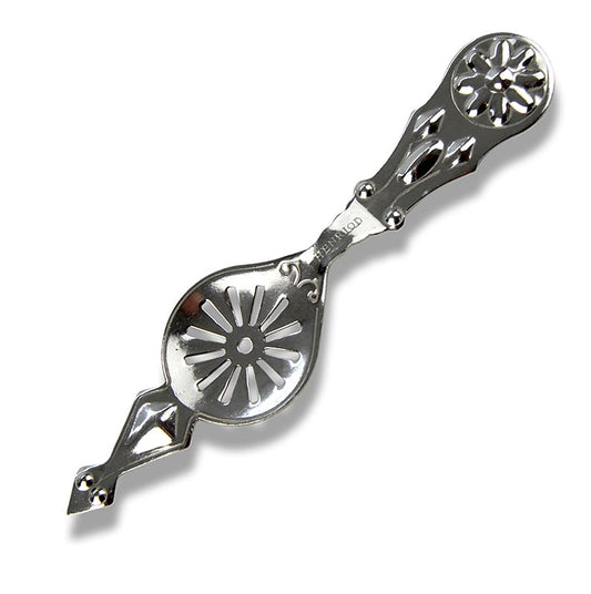 Cucchiaio da assenzio retrò con eleganti ornamenti, ideale per il rituale del bere l'assenzio
