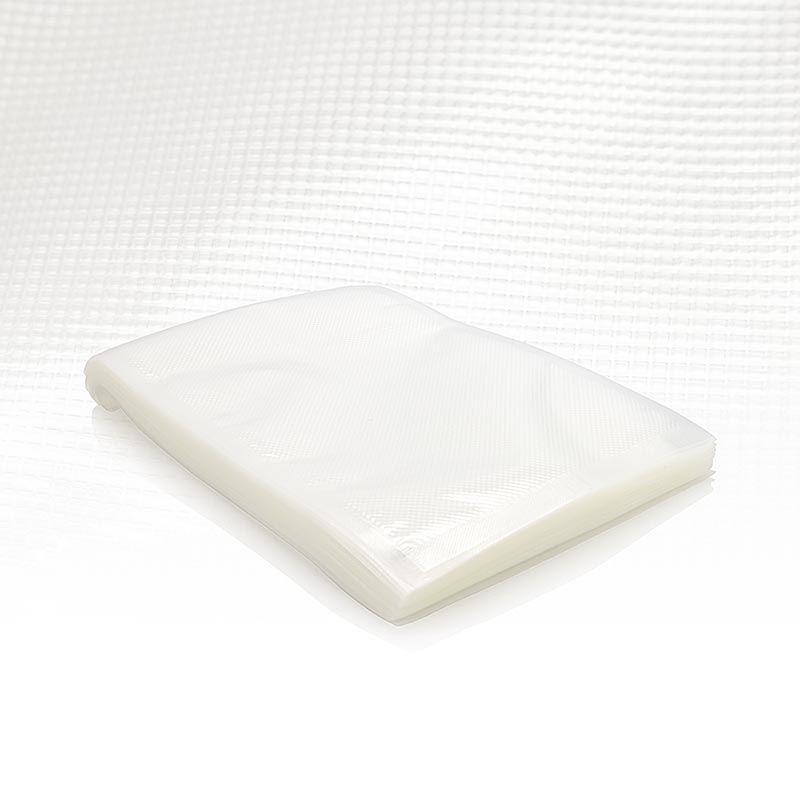 Sacchetti per il sottovuoto, resistenti all'ebollizione fino a 90° C, testurizzati, 16x25 cm, 50 pz.