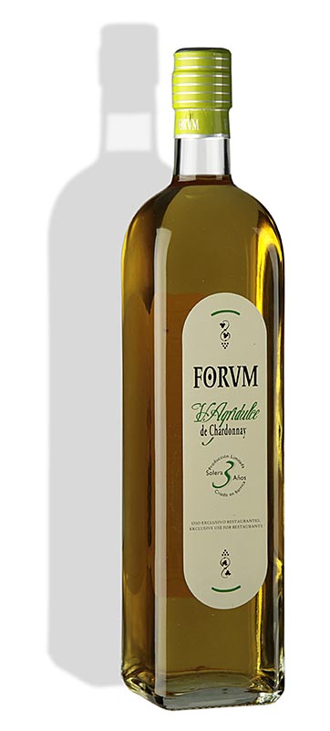 Aceto balsamico di Chardonnay, maturato in botti di legno, FORVM, 1 l