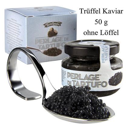 Caviale di tartufo di Tartuflanghe - "Perlage di Tartufo", prodotto con succo di tartufo invernale, 50 g