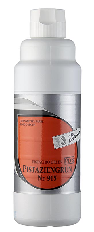 Colorante alimentare liquido plus, verde pistacchio, 915, Dreidoppel, 1 l