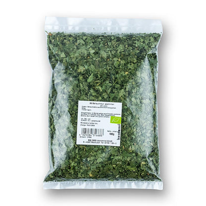 Foglie di aglio selvatico, essiccato, tagliato, biologico, 100 g