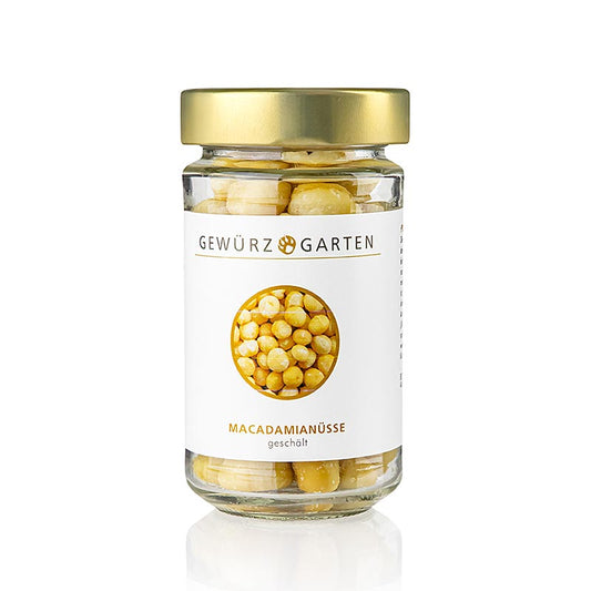 Noci di Macadamia Gewürzgarten , sgusciate, non salate, 120 g