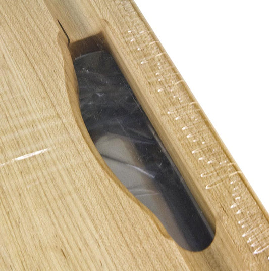 Tagliere Boos Block Prep Master in acero, 61x46x6cm, con vassoio di raccolta, 1 pz.