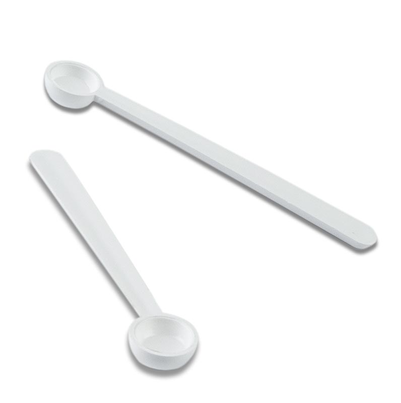 Misurino per stevia, volume 0,10 ml, plastica, bianco, 10 pezzi | Non Food / Ferramenta / Accessori per barbecue | thungourmet