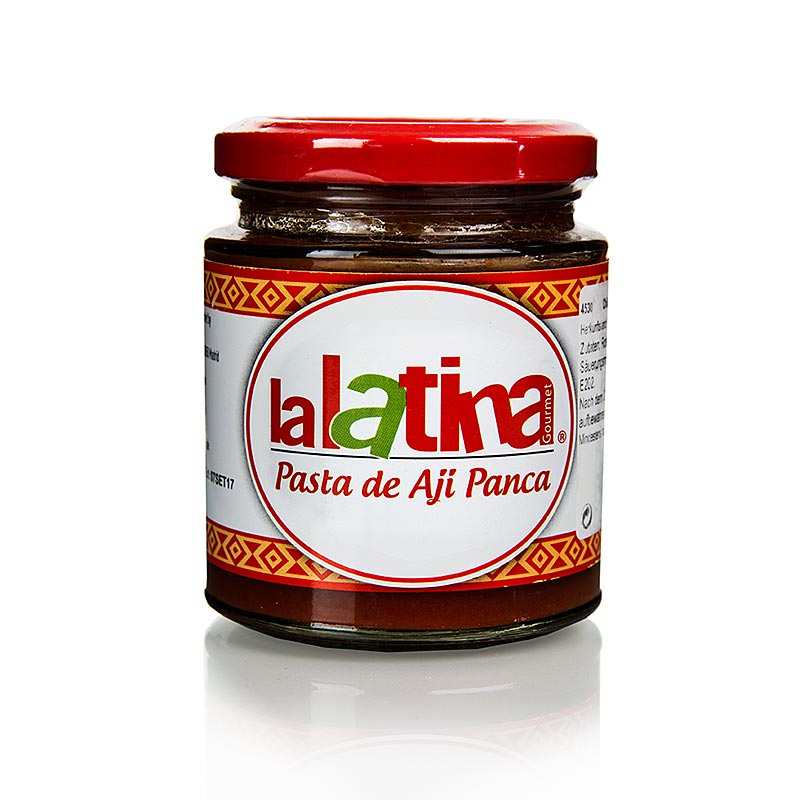 Pasta di peperoncino rosso, Pasta de Aji Rojo Panca - lalatina , dal Perù, 225 g