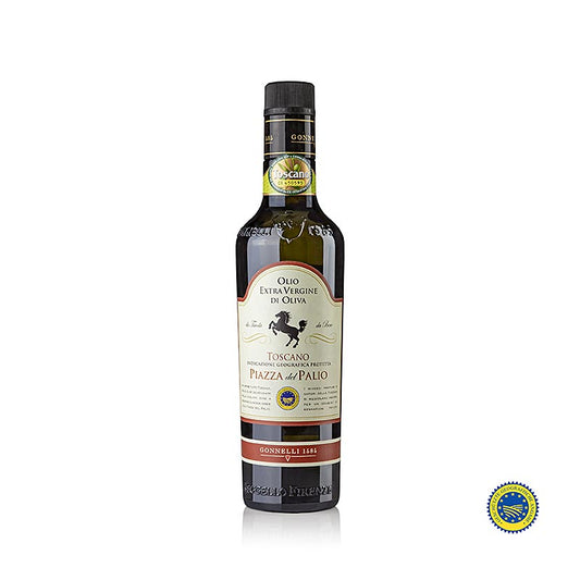 Olio extravergine di oliva, Santa Tea Gonnelli "Piazza del Palio", IGP/g.g.A Toscano, 500 ml